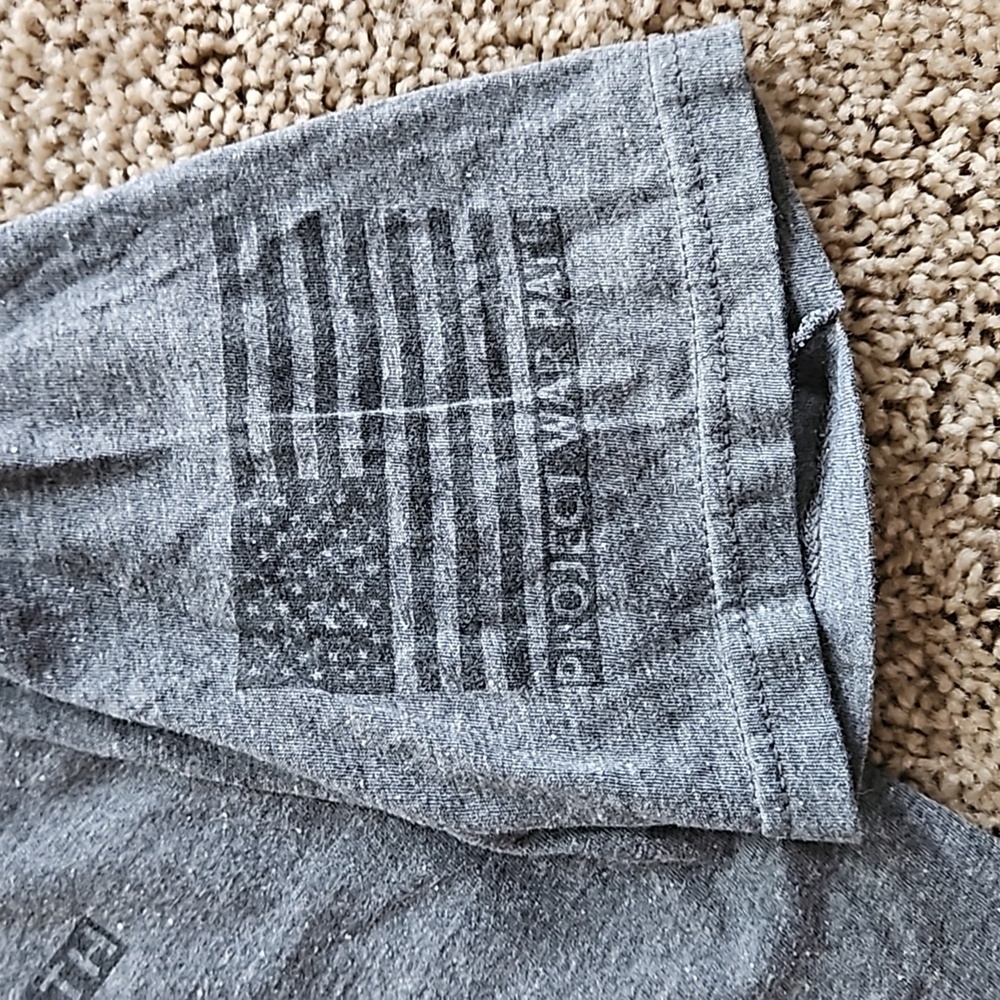 Protect War Path gray T shirt, size M - Picture 4 of 5
